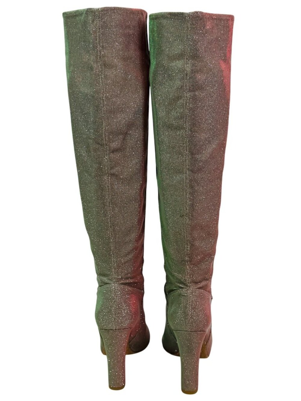 NIB Free People Shimmer Knee High Slouch Boots 10 | Indie Sleaze Glamoratti Y2K - Picture 5 of 16